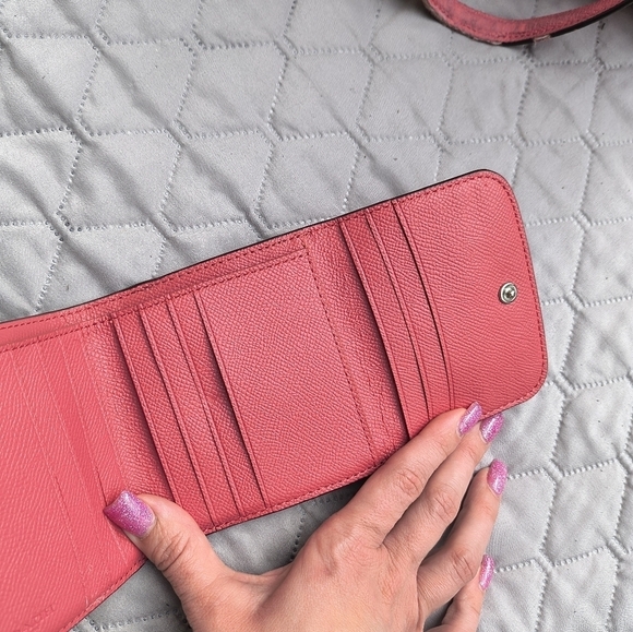 Coach Christie Carryall Handbag And Matching Trifold Wallet - Picture 7 of 16